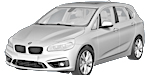 BMW F45 P044D Fault Code